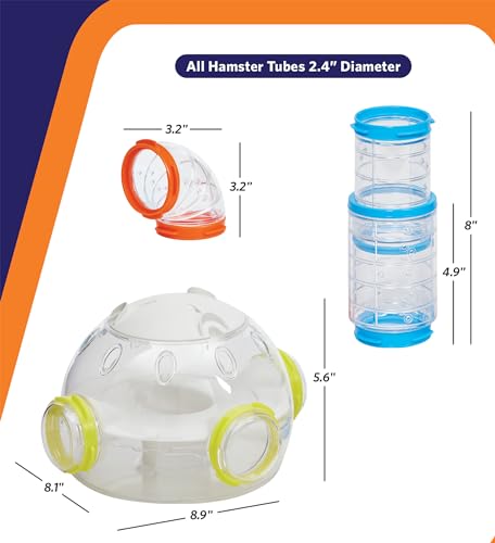 MidWest Homes for Pets Hamster Science Lab Value Pack, Compatible on All Midwest and Ferplast Hamster Cages, Model FP-LVP - size: Science Lab Value Pack