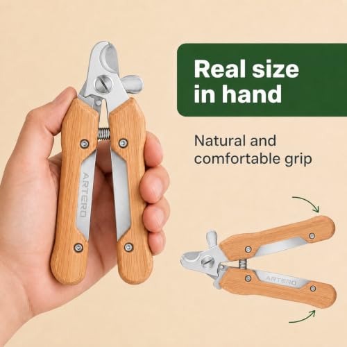 Artero Sasha Ergo Nail Clipper M, brown
