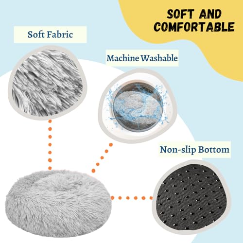 Bunny Bed Large Rabbit Hideout Soft & Comfortable | Small Animal Bedding, Cozy Bed Mat, Warm Hideaway, Cage Accessories for Guinea Pig - color: Grey