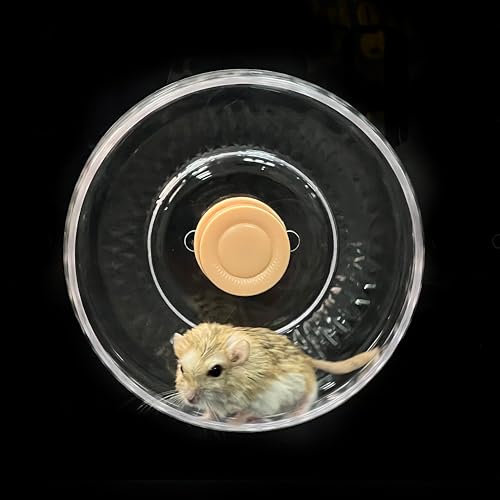 GuineaLoft™ Silent Hamster Wheel - 7.1 inch (18cm) for Hamsters, Mice, Gerbils & Small Animals - size: 7.1 inch