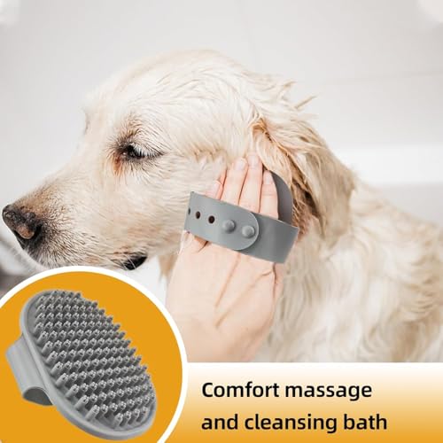 Dog Brush for Shedding,9 PCS in One Pet Slicker Hair Brush Kit with Pet Nail Clipper and File - Dog Cat Grooming Deshedding Undercoat Rake Brush Comb for All Small Large Dogs Cats Grey - color: 9-Grey