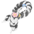 Totority Squirrel Climbing Rope Toy Rope Perch for Sugar Gliders Rats Hamsters and Small Pets Cage Enrichment and Activity Accessory 22.83 X 2.16 X 1.57 in 1 Pc