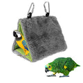 Litewoo Winter Warm Bird Nest House Hammock Hanging Bed Toy Hut Hideaway for Hamster Parakeet Cockatiel Budgie Finch Canary Conure Lovebird Cage Perch Stand - color: Bird Bed - A