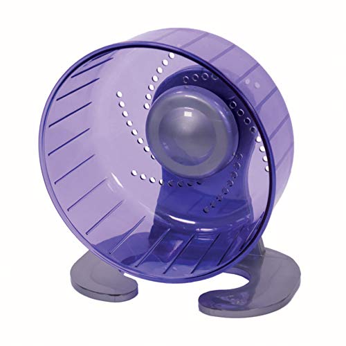 Hamster Exercise Wheel, Silent Spinner Hamster Running Wheels, Diameter 6.7 inch, Purple - color: Purple, size: 6.7 Inch
