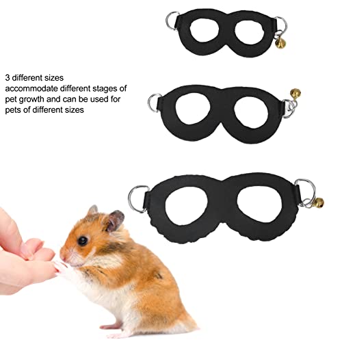 Ferret Harness, Hamster Harness Leash Vest Set Comfortable Harness Set Sturdy with Bells for Guinea Pigs