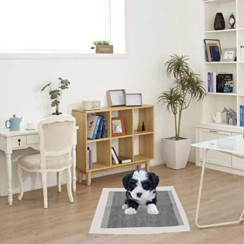 100 Pcs Rabbit Pee Pads,Puppy Potty Training Pad Small Animals Super Absorbent Disposable Cage Liners Bamboo Charcoal Quick-Dry Mats for Rabbits Hedgehogs Chinchillas Cats Dogs(13x18In)