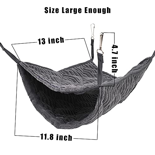 Large Ferret Hammock, Hanging Tunnel Bed for Cage Rats Chinchilla