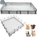 DZWLKJ Guinea Pig Cage Liner Tarp Bottom Waterproof and Washable Base Also for Rabbits, Bunny, Chinchesillas, Hedgehog, Ferrets and Other Small Animals(48x48 inches) - size: 48.0"L x 48.0"W x 4.0"H