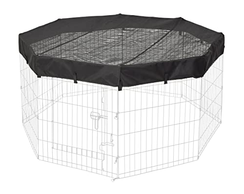 MidWest Homes for Pets Octagon Exercise Pen Fabric Mesh Top