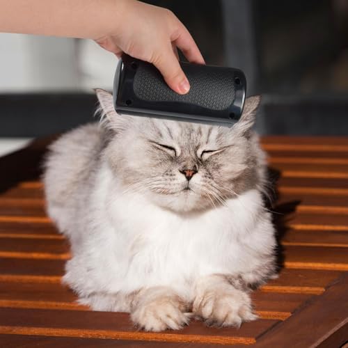 Deshedding Pet Brush, Deshedding Brush for Indoor Cats, Dogs, Pet Hair Remover Comb for Short Long Hair, Easy Clean Pet Grooming Tool for Shedding Control