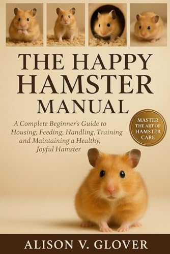 THE HAPPY HAMSTER MANUAL: A Complete Beginner’s Guide to Housing, Feeding, Handling, Training and Maintaining a Healthy, Joyful Hamster