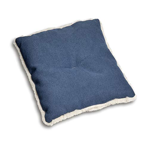 Best Pet Supplies Cat Bed for Indoor Cat, Domed Tent House with Removable Pillow, Covered Cat Cave for Small Dog, Puppies and All Breeds of Cats - Navy, 16 x 16 x H:14" - color: Navy, size: 16" x 16" x H:14"