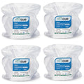 REScue One-Step Disinfectant Cleaner & Deodorizer Wipes for Vet Use – Cleaner for Kennels, Litter Boxes, Vet Offices, Pet Grooming Surfaces – Extra Large Wipes, 160-Count Bucket Refill (4 Pack) - size: Bucket Refills (4 Pack) XL Wipes