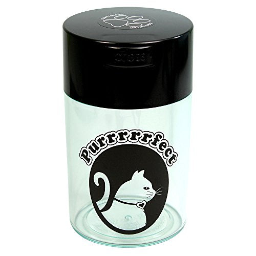 Tightpac America Tightvac Pawvac Sealed Pet Food and Treats Storage Container - color: Clear Cat, size: TV3