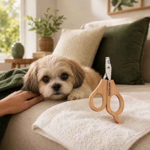 Artero Professional Nail Clippers for Dogs and Cats (Mini - Nature Collection)