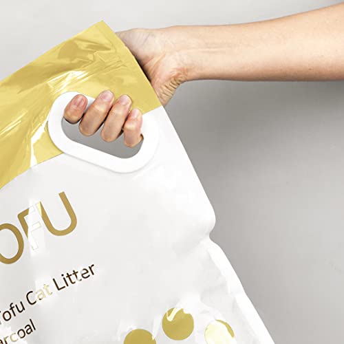I AM TOFU - Tofu Cat Litter, Low Dust Lightweight Clumping Litter with Odor Control (10 LBS, Original) - color: Original