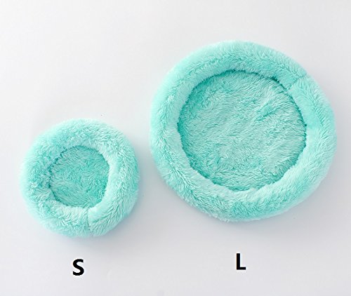 Hamster Bed Soft Warm Cushion for Small Animal - Comfortable Sleep Mat Pad for Guinea Pigs/Hedgehog/Squirrel/Mice/Rats/Chinchilla Nest House - color: Green, size: Large