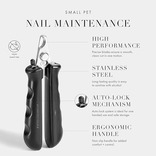 Tweezerman Small Nail Clippers for Pets - Manual Professional Nail Trimmer - size: Small