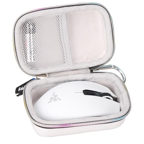 Mouse Case for Razer Orochi V2/ Logitech MX Anywhere 3S / 2S / 3/2 Compact Performance Mouse (White)