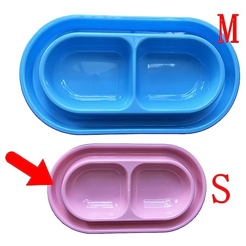 Cat Kitten Dish Dog Puppy Feeder Pet Bowl Ants go Away Grey, S | Ant Proof Cat Food Bowl, No Spill Dish, Outdoor Feeding, Deep Wide Water Moat, Ants Barrier Blocks Ants, Lightweight Plastic - color: Grey, size: Small