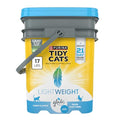 Purina Tidy Cats Low Dust, Multi Cat, Clumping Cat Litter Odor Control Formula, LightWeight Glade Clear Springs - 17 Pound (Pack of 1) - size: 17 Pound (Pack of 1), style: Glade Clear Springs