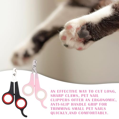 Pet Nail Clippers Grooming Tool Nail Scissors Clipper Nail Trimmers for Small Animals Pet Bird Parrot, 2.4x4.6 Inch