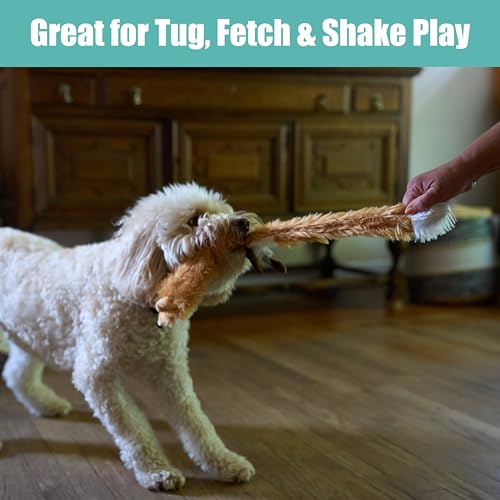 SPOT Skinneeez Fox 23-Inch Stuffing-Free Plush Dog Toy – Realistic Design with 2 Squeakers – Durable, Soft Polyester for Medium & Large Dogs – Tug, Fetch & Shake Play – for Moderate Chewers - style: Fox