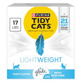Purina Tidy Cats LightWeight Glade Clear Springs Litter, 17 lb | Glade Scented, tight clumping and low-dust formula offers 21-day odor control for multi-cat homes - size: 17 Pound (Pack of 1)