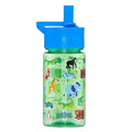Wildkin 16 oz Tritan Water Bottle with Leakproof Straw Lid, Wild Animals | Lightweight Tritan, dishwasher safe, straw lid helps prevent leaks when closed, easy for little hands, ages 3+ - color: Wild Animals, size: 16 Ounces