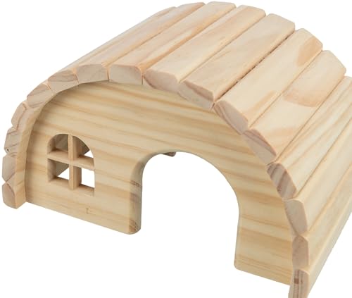 Trixie Wooden Nissan House Hut for Hamsters or Gerbils