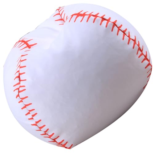 Healifty Baseball Storage Bag for Kids Stuffed Animal Toy Organizer with Zipper Home Storage Bag for Plush Toys Bean Chair Alternative 22.83 X 22.83 X 17.71 in