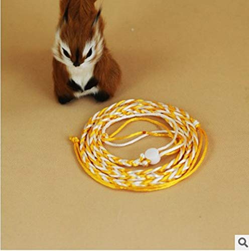 Zittop 1PC Small Animal Leash Lead Harness Rope Hamster Rat Mouse Adjustable Rope