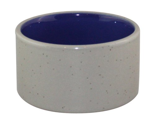 SPOT Standard Crock Dish for Small Animals - Food/Water Bowl for Small Pets, Round Ceramic Bowl with High Walls, Ideal for Birds, Small Cats, Dishwasher Safe - 4 inch, 1 Cup (8oz) - size: 4"
