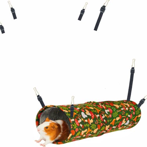 Pet Products Thru-Way - 20In Interactive Tunnel for Ferrets F Rat Guinea Pig Ratand Small Pets, Flexible Design Allows for Better Observation of Pets Playing and Exploring - color: green