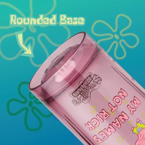 BlenderBottle SpongeBob ProSeries Tritan Shaker Bottle 28 oz Red - color: My Names Not Rick, style: Spongebob