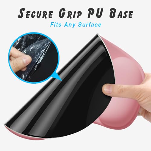 Office Mousepad with Gel Wrist Support - Ergonomic Gaming Desktop Mouse Pad Wrist Rest - Design Gamepad Mat Rubber Base for Laptop Computer -Silicone Non-Slip Special-Textured Surface (15EarthyB) - color: 15EarthyB