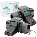 Kat Sense Covered Rat Trap & Chipmunk Trap, Prevents Accidental Triggering with Tunnel Design, Quick Action Pest Control Device, Indoor Outdoor Mouse Trap, Reusable Snap Style Rodent Control