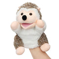 Easfan Hedgehog Hand Puppet with Movable Mouth Plush Toy Gift for Kids 10" | Interactive storytelling, cute stuffed animal, creativity imagination, easter christmas birthday holiday gift, for toddlers - style: Hedgehog