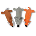 Dog Toys, Squeaky Plush No Stuffing Crinkle Dog Toy for Small Medium Large Dogs, [3 Pack] Interactive Puppy Teething Water Bottle Dog Chew Toy - style: Squirrel, Mouse, Fox