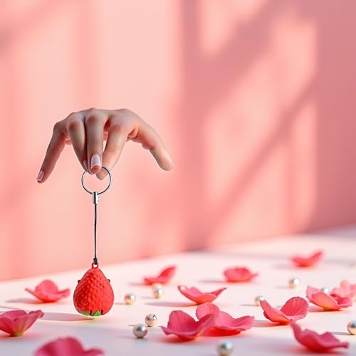 Finger Nail Clippers, Mini Foldable Animal Fruits Nail Clipper, Stainless Steel Travel Cartoon Nail Cutter,Fingernail Clipper, Fingernail Clipper Cutter (Red)