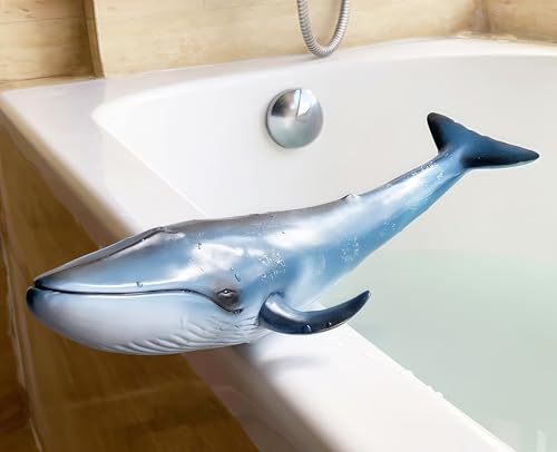 Gemini&Genius Blue Whale Sea Animal Action Figure, Ocean Shark Whale Toy | Educational, Role Play, Swim, Beach, Bath and Collectors for Kids - color: Blue Whale