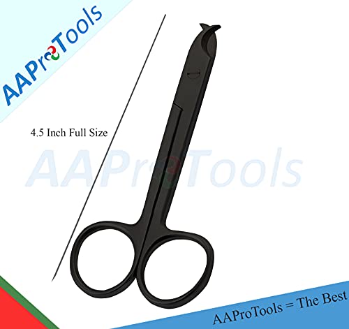 Pet Nail Clippers for Small Animals - Best Cat Nail Clippers & Claw Trimmer for Home Grooming Kit - Professional Grooming Tool for Tiny Dog Cat Bunny Rabbit Bird (Black)