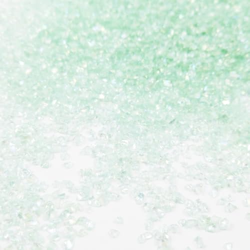 Crushed Glass Glitter, Broken Stones Shattered Glass Chips for Resin Art Crafts, Epoxy Resin Supplies, Geod Painting, DIY Art Projects, Jewelry Making, 2-4mm, 200g/7oz (Lake Green) - color: Lake Green