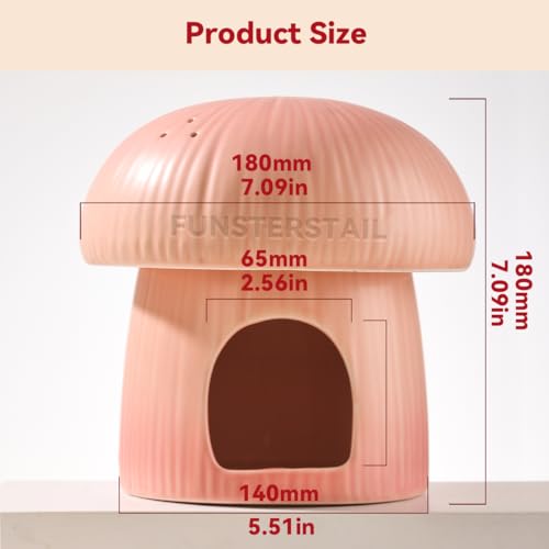 Ceramic Hamster Habitat Hideout