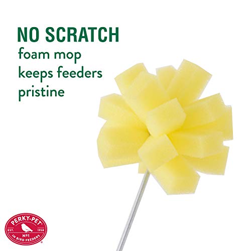 Perky-Pet 23T Bird Feeder Foam Cleaning Mop (Pack of 12) - color: Yellow, size: 1 Count (Pack of 12)