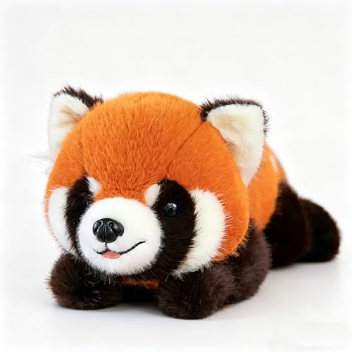 YUKOUQIAN Red Panda Stuffed Animal Cute Plush Doll Toy 10 inch for Girls Boys Christmas (papa red pand 30) - style: papa red pand 30