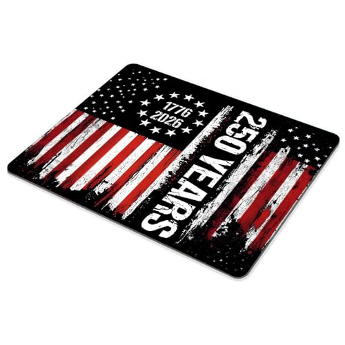 The 250th Anniversary of the United States Customized Mousepad Non-Slip Rubber Base Mouse Pads for Computers Laptop - color: The 250th anniversary of the United States