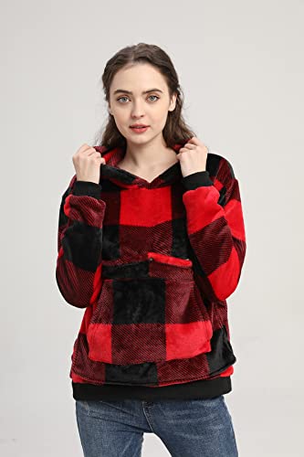 Pet Cat Dog Pouch Hoodies Small Animal Carrier – Kitten Puppy Pouch Sweatshirt Kangaroo Pocket Pullover Top - color: Red, size: X-Large