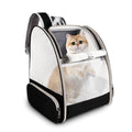 Cat Backpack Carrier,Pet Carrier Airline Approved for Small Dog Cat Puppy Kitten Bunny,Ventilated Mesh Design Animal Backpack for Hiking Camping Travel Bag (Black) - color: Black
