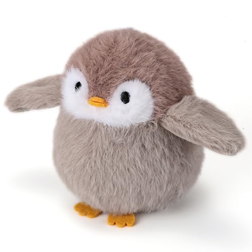 Penguin Stuffed Animal 4.5 Inches Penguin Plush Toy Holder Bag Pendant Party Favor Christmas Birthday Valentine's Day Gift Toys for Boys Girls Kids - color: Penguin